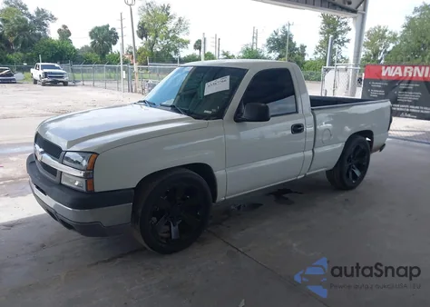 2005 Chevrolet Silverado 1500 Work Truck from USA, damaged, VIN 1GCEC14XX5Z318107